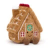 Jellycat Amuseable Gingerbread House 22cm X 18cm X 14cm -The Little Ones A2GHO 06790