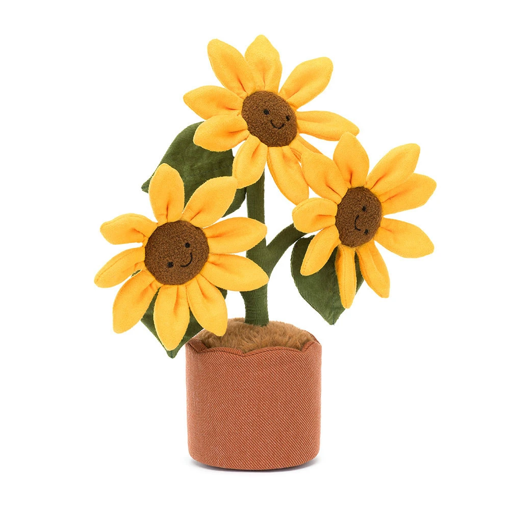 Jellycat Amuseables Sunflower 35 X 11 X 11 Cm 3 Jellycat Amuseables Sunflower 35 X 11 X 11 Cm