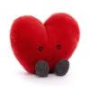 Jellycat Amuseable Red Heart Small 11 X 9 Cm