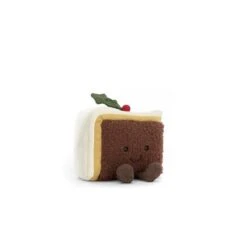 Jellycat Amuseable Slice Of Christmas Cake 10 X 12 Cm