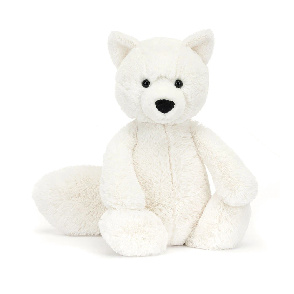 Jellycat Bashful Arctic Fox Original 31cm X 12cm X 9cm 3 Jellycat Bashful Arctic Fox Original 31cm X 12cm X 9cm