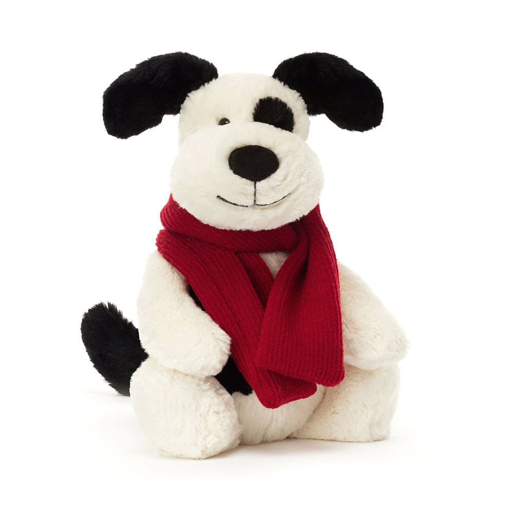 Jellycat Bashful Winter Puppy 31cm X 12cm X 9cm 3 Jellycat Bashful Winter Puppy 31cm X 12cm X 9cm