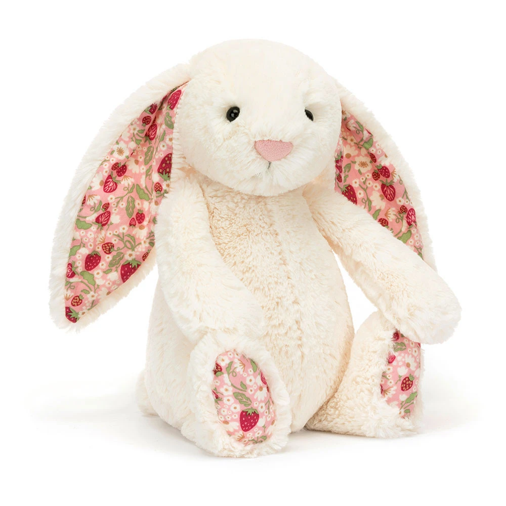 Jellycat Blossom Cream Bunny Berry Original 31 X 12 X 9 Cm 3 Jellycat Blossom Cream Bunny Berry Original 31 X 12 X 9 Cm