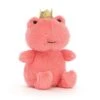 Jellycat Crowning Croaker Pink 12 X 8 Cm