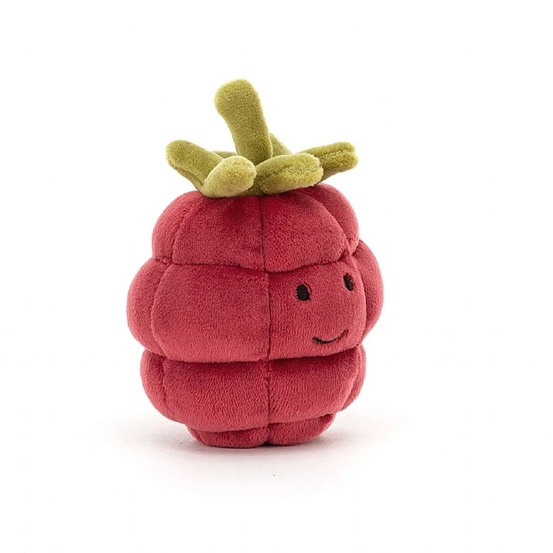 Jellycat Fabulous Fruit Raspberry 10x8cm 3 Jellycat Fabulous Fruit Raspberry 10x8cm