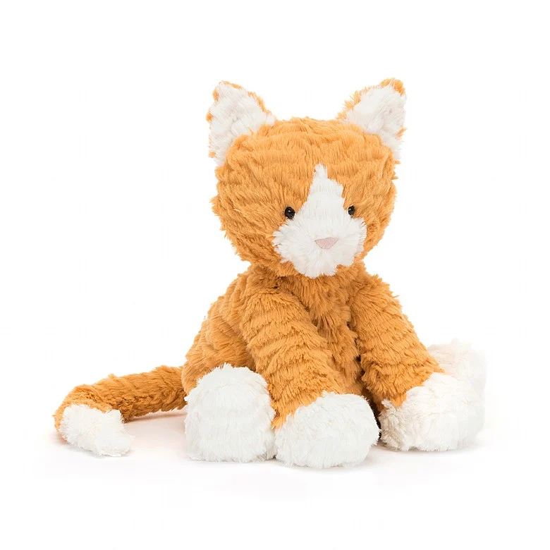 Jellycat Fuddlewuddle Ginger Cat 25 X 13 Cm 3 Jellycat Fuddlewuddle Ginger Cat 25 X 13 Cm
