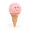 Jellycat Irresistible Ice Cream Strawberry 18 X 8 Cm