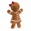 Jellycat Jolly Gingerbread Ruby Large 33 X 18 Cm -The Little Ones JGB2R