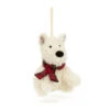 Jellycat Munro Scottie Dog Decoration 11cm X 6cm X 5cm -The Little Ones MUN6SDD 85242