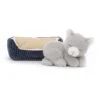 Jellycat Napping Nipper Cat 10 X 14 Cm 2 Jellycat Napping Nipper Cat 10 X 14 Cm -The Little Ones NAP3NC