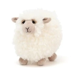 Jellycat Rolbie Cream Sheep Small 15 X 13 Cm