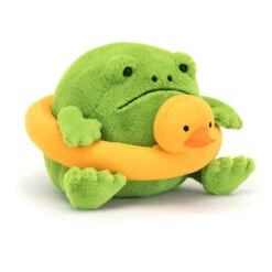 Jellycat Ricky Rain Frog Rubber Ring 15 X 17 X 18 Cm