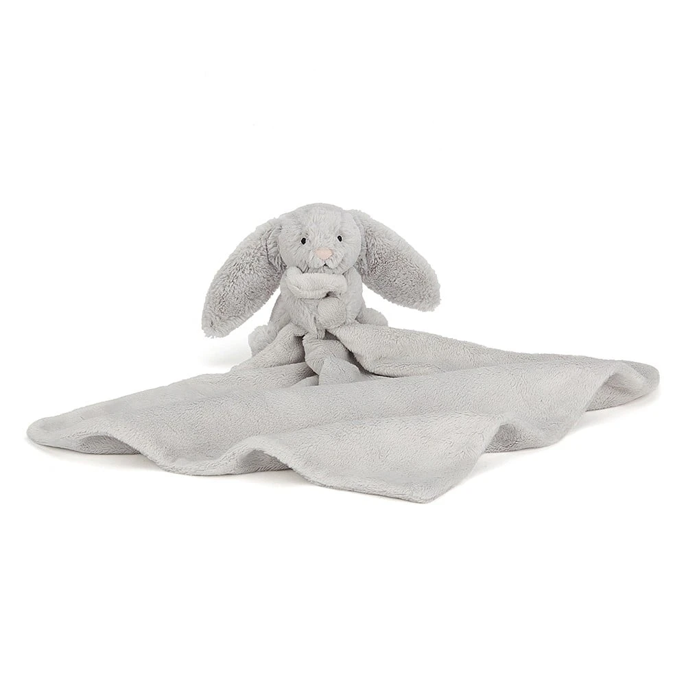 Jellycat Bashful Silver Bunny Soother 34 X 34 Cm 3 Jellycat Bashful Silver Bunny Soother 34 X 34 Cm
