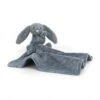 Jellycat Bashful Dusky Blue Bunny Soother 34 X 34 Cm -The Little Ones SO4DUSK