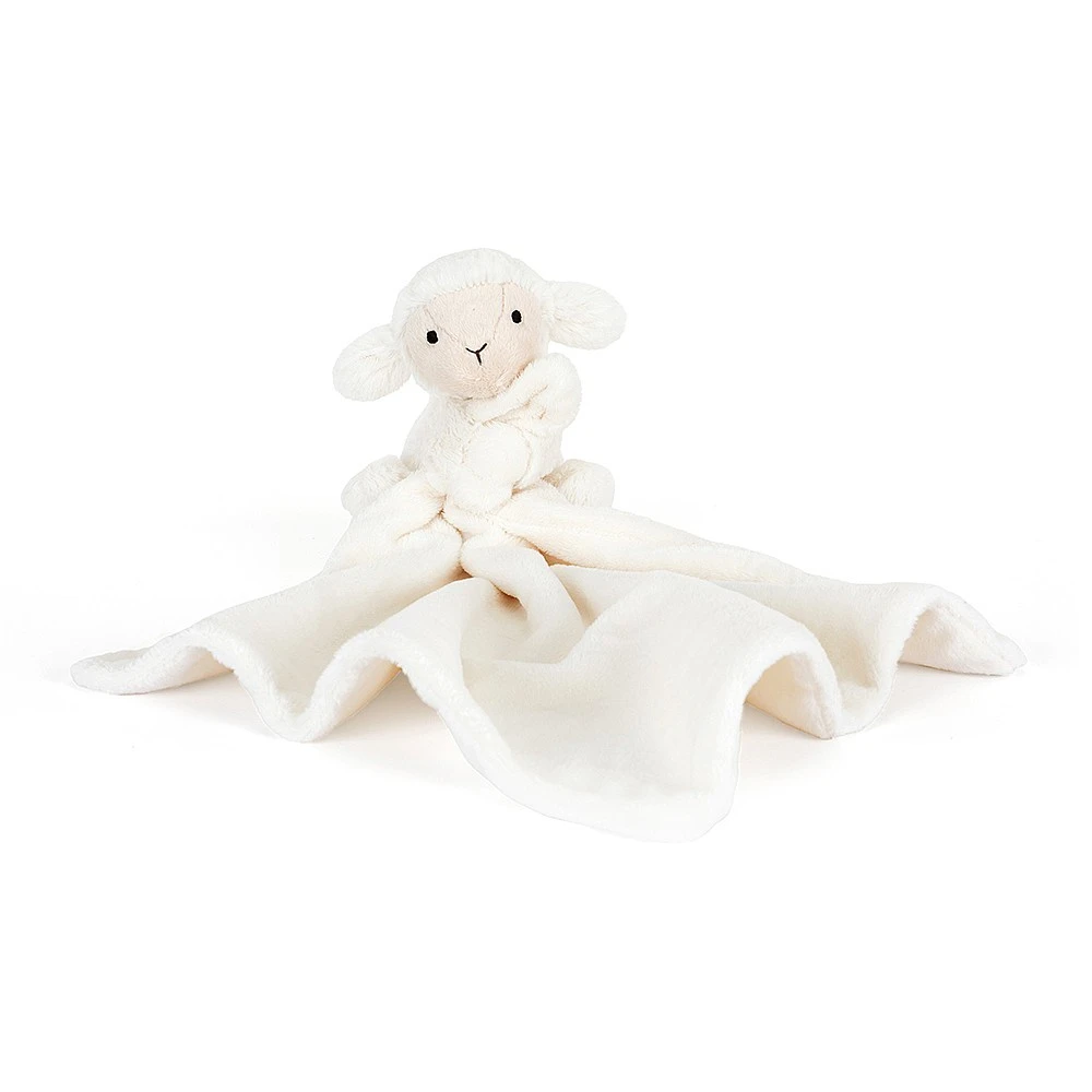Jellycat Bashful Lamb Soother 34 X 34 Cm 3 Jellycat Bashful Lamb Soother 34 X 34 Cm