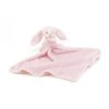 Jellycat Bashful Pink Bunny Soother 34 X 34 Cm 1 Jellycat Bashful Pink Bunny Soother 34 X 34 Cm -The Little Ones SOB444P