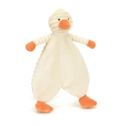 Jellycat Cordyroy Baby Duckling Comforter 25 X 18 X 8 Cm