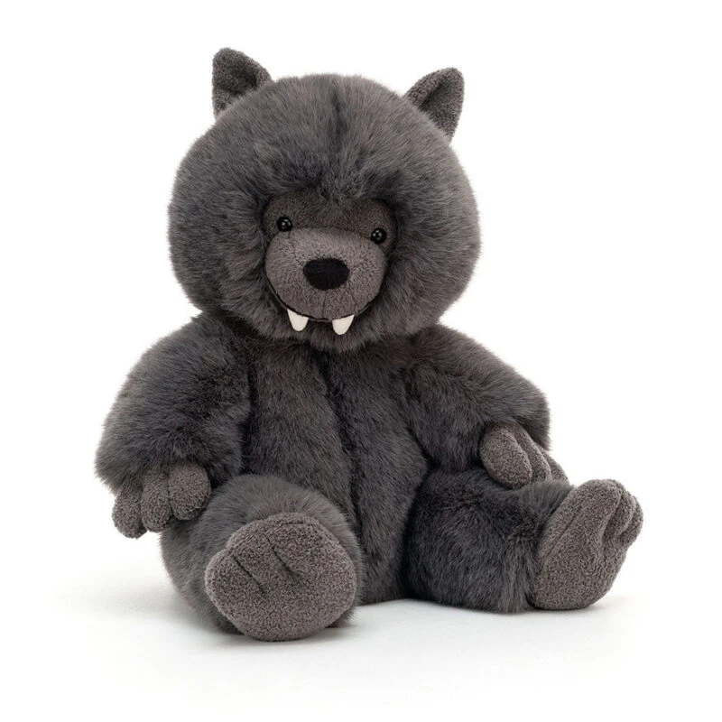 Jellycat Wilf Wolf 28cm X 18cm X 12cm 3 Jellycat Wilf Wolf 28cm X 18cm X 12cm