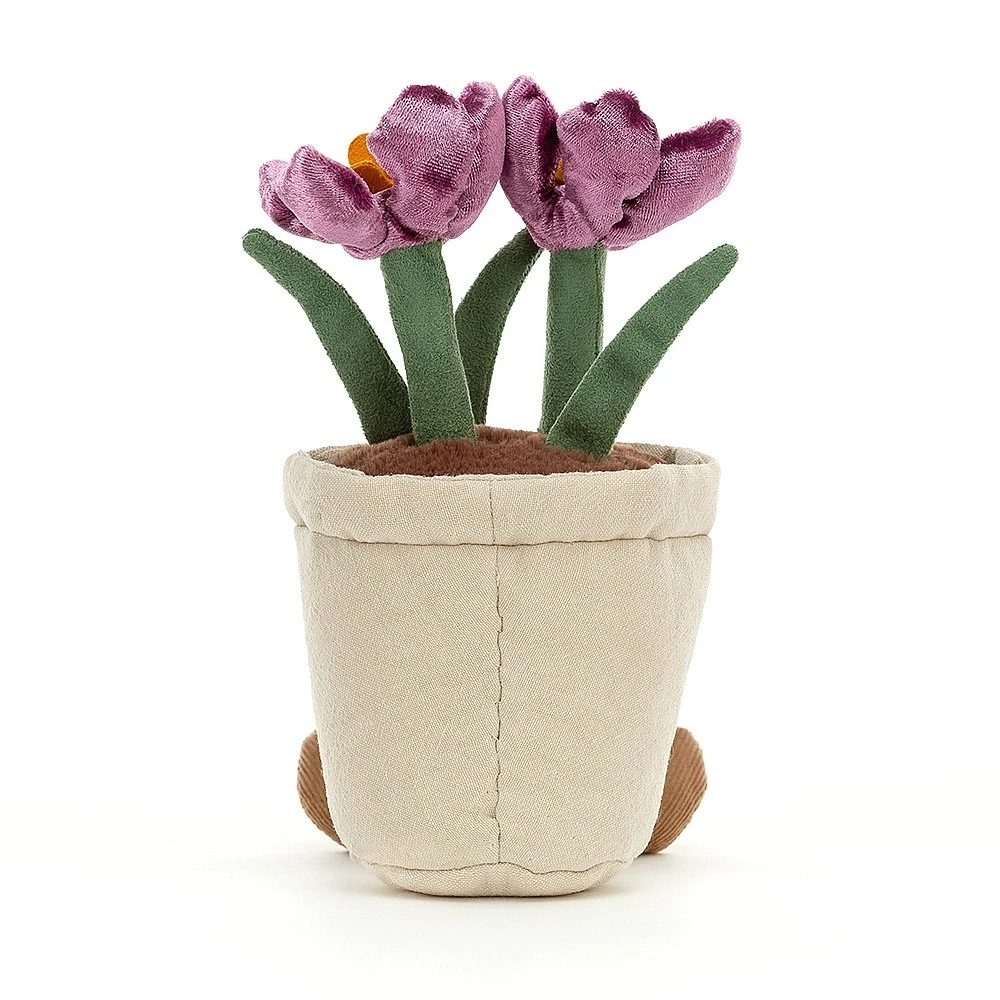 Jellycat Knuffel Amuseable Crocus 5 Jellycat Knuffel Amuseable Crocus - Afbeelding 3