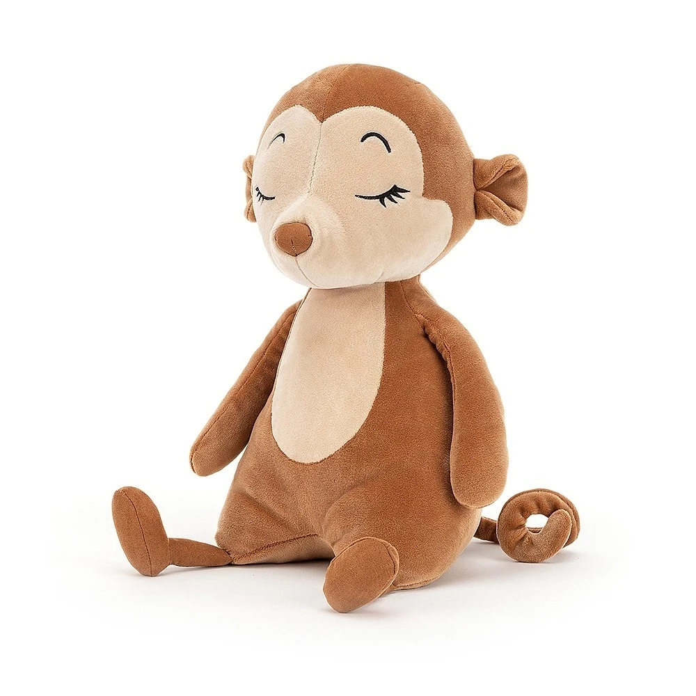 Jellycat Knuffel Aap Sleepee Monkey 4 Jellycat Knuffel Aap Sleepee Monkey - Afbeelding 2