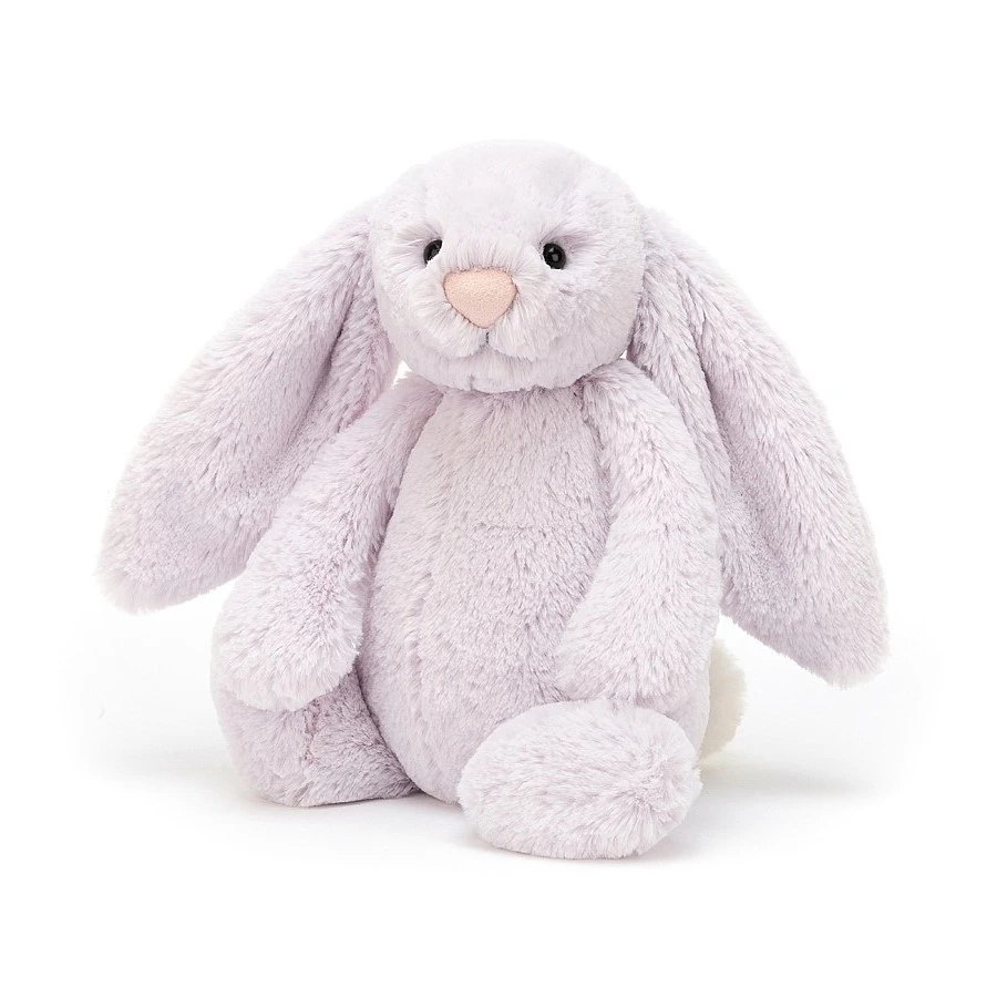 Jellycat Knuffel Konijn Bashful Lavender Bunny Medium 4 Jellycat Knuffel Konijn Bashful Lavender Bunny Medium - Afbeelding 2