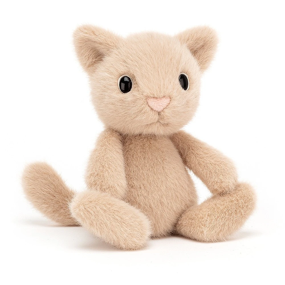 Jellycat Knuffel Kat Fuzzle Kitten 3 Jellycat Knuffel Kat Fuzzle Kitten