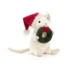 Jellycat Knuffel Muis Merry Mouse Wreath