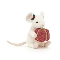 Jellycat Knuffel Muis Merry Mouse Present -The Little Ones image 350
