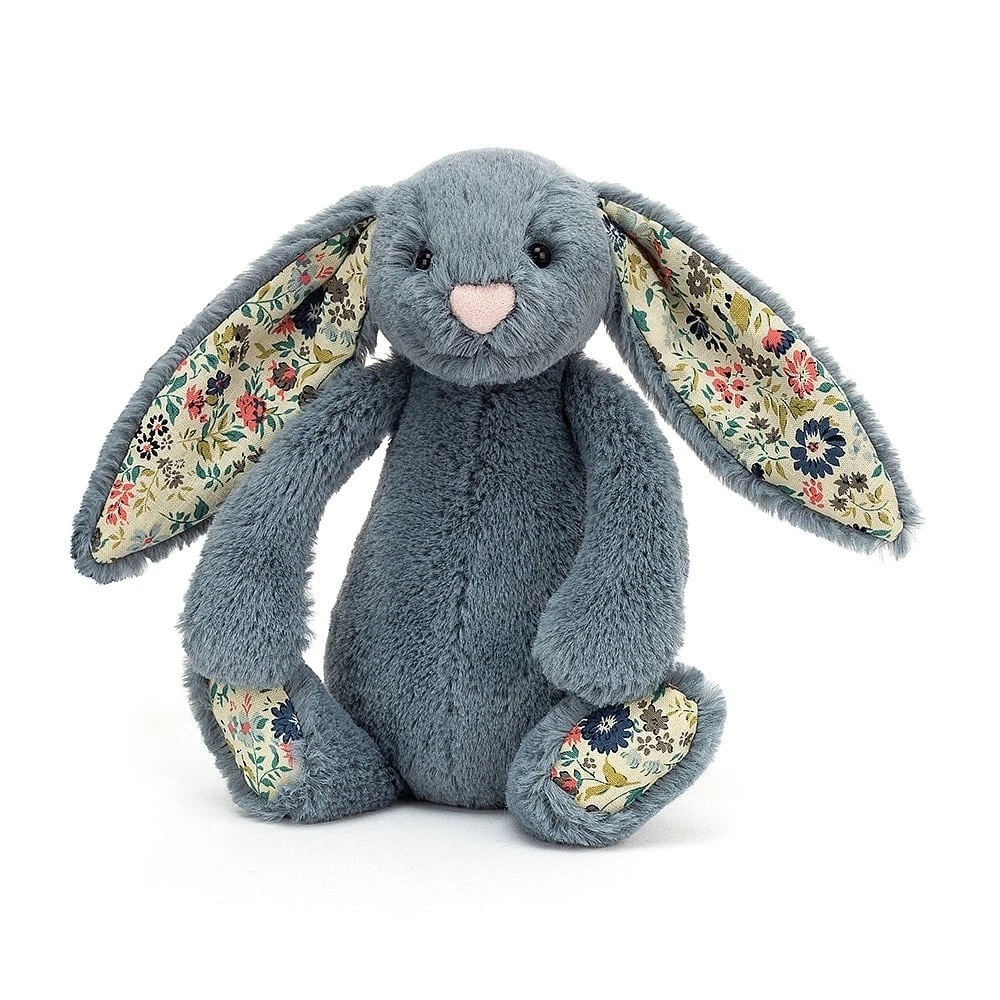Jellycat Knuffel Konijn Blossom Dusky Blue Bunny Small 3 Jellycat Knuffel Konijn Blossom Dusky Blue Bunny Small