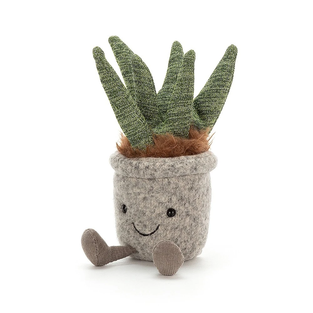 Jellycat Knuffel Vetplant Silly Succulent Aloe 3 Jellycat Knuffel Vetplant Silly Succulent Aloe