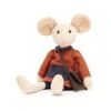 Jellycat Knuffel Muis Pedlar Mouse -The Little Ones image 458