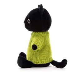 Jellycat Knuffel Kat Kniten Kitten Lime -The Little Ones image 515