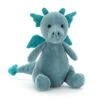 Jellycat Knuffel Draak Little Puff Sapphire -The Little Ones image 549