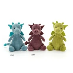 Jellycat Knuffel Draak Little Puff Sapphire -The Little Ones image 550
