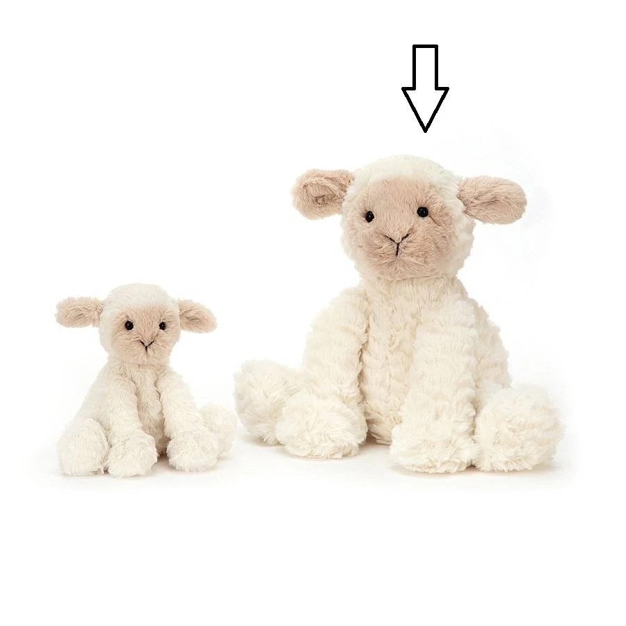 Jellycat Knuffel Schaap Fuddlewuddle Lamb 5 Jellycat Knuffel Schaap Fuddlewuddle Lamb - Afbeelding 3