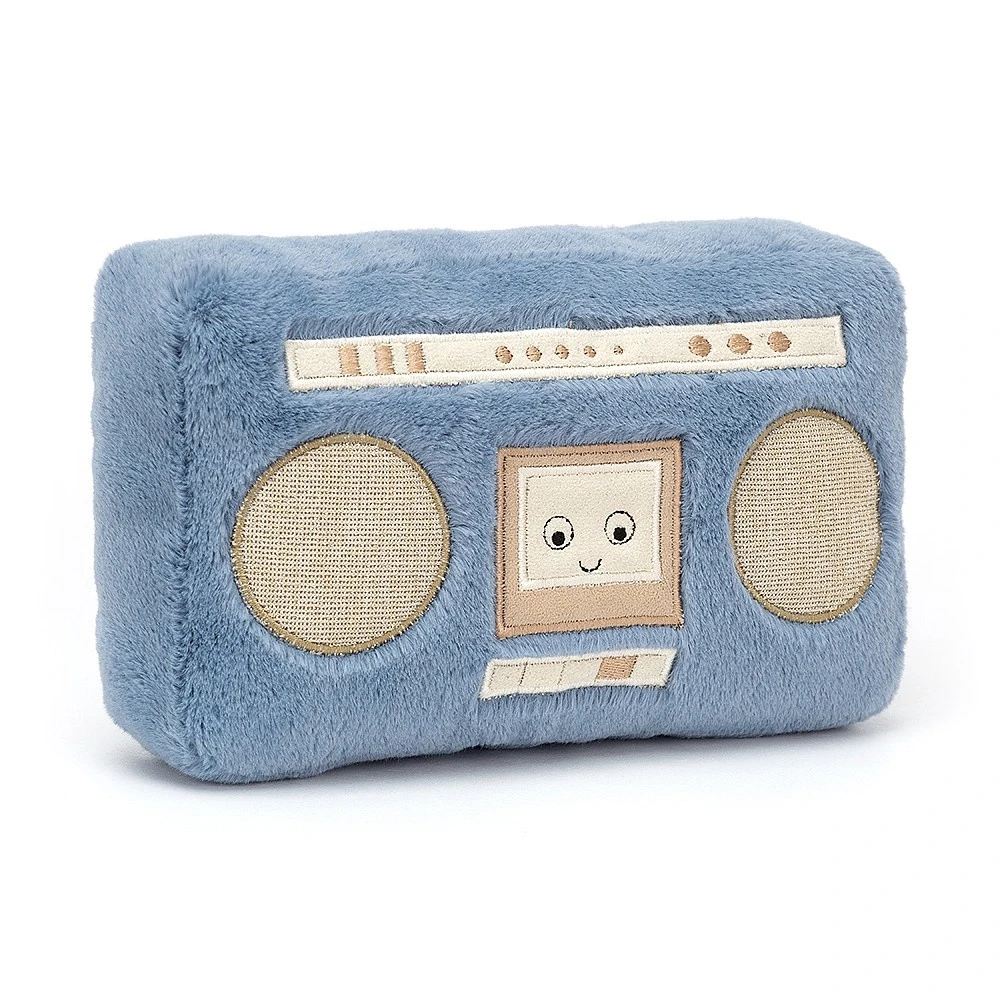 Jellycat Knuffel Wiggedy Boombox 4 Jellycat Knuffel Wiggedy Boombox - Afbeelding 2