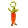 Jellycat Knuffel Bibberknuffel Wortel Vivacious Vegetable Carrot Jitter -The Little Ones image 627