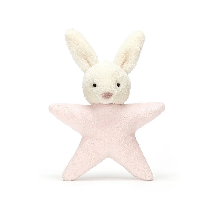 Jellycat Knuffel Rammelaar Konijn Star Bunny 3 Jellycat Knuffel Rammelaar Konijn Star Bunny