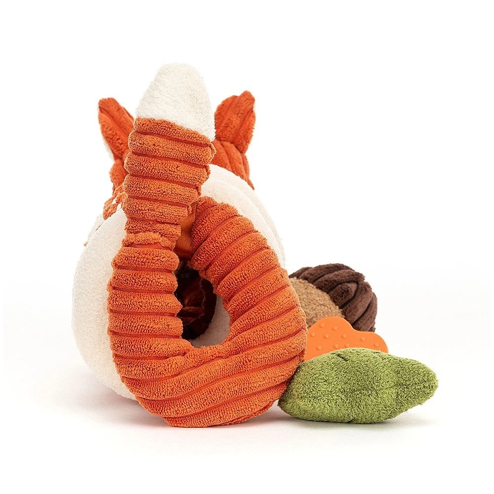 Jellycat Knuffel Vos Cordy Roy Baby Fox Activity Toy 5 Jellycat Knuffel Vos Cordy Roy Baby Fox Activity Toy - Afbeelding 3