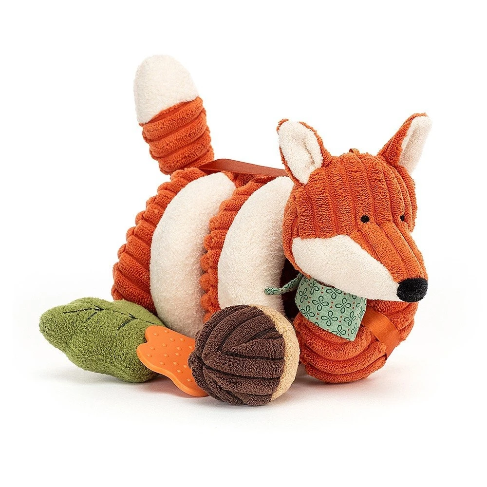 Jellycat Knuffel Vos Cordy Roy Baby Fox Activity Toy 6 Jellycat Knuffel Vos Cordy Roy Baby Fox Activity Toy - Afbeelding 4
