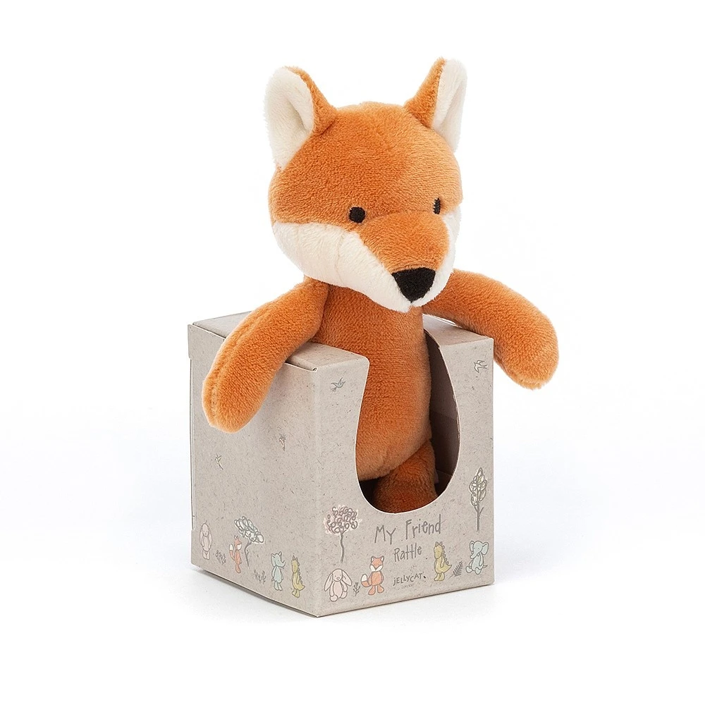 Jellycat Knuffel Vos My Friend Fox Rattle 3 Jellycat Knuffel Vos My Friend Fox Rattle