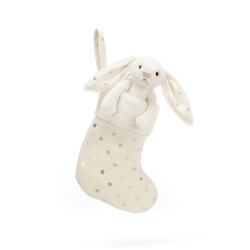Jellycat Knuffel Konijn Bashful Twinkle Bunny Stocking 4 Jellycat Knuffel Konijn Bashful Twinkle Bunny Stocking - Afbeelding 2