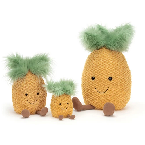 Jellycat Ananas (klein) 4 Jellycat Ananas (klein) - Afbeelding 2