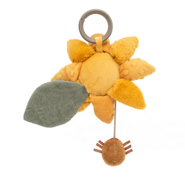 Jellycat Babyspeelgoed - Activiteitenknuffel Zonnebloem (Fleury Sunflower Activity Toy) 5 Jellycat Babyspeelgoed - Activiteitenknuffel Zonnebloem (Fleury Sunflower Activity Toy) - Afbeelding 3