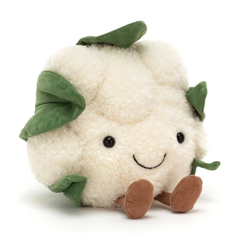 Jellycat Jellycat Knuffels - Amuseable Cauliflower, 26cm 3 Jellycat Jellycat Knuffels - Amuseable Cauliflower, 26cm