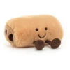 Jellycat Jellycat Knuffels - Amuseable Pain Au Chocolat, 11cm 2 Jellycat Jellycat Knuffels - Amuseable Pain Au Chocolat, 11cm -The Little Ones jellycat jellycat knuffels amuseable pain au choco