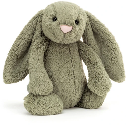 Jellycat Jellycat Knuffels - Bashful Fern Bunny Medium, 31cm 3 Jellycat Jellycat Knuffels - Bashful Fern Bunny Medium, 31cm