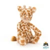 Jellycat Jellycat Knuffels - Bashful Giraffe Small, 18cm 1 Jellycat Jellycat Knuffels - Bashful Giraffe Small, 18cm -The Little Ones jellycat jellycat knuffels bashful giraffe small 1