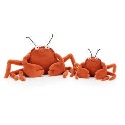 Jellycat Jellycat Knuffels - Crispin Crab Small, 11cm -The Little Ones jellycat jellycat knuffels crispin crab small 11cm 1