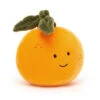 Jellycat Jellycat Knuffels - Fabulous Fruit Orange, 9cm -The Little Ones jellycat jellycat knuffels fabulous fruit orange 9